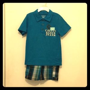 Calvin Klein Boys 2 piece Set